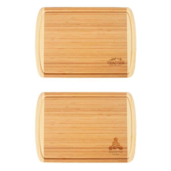 18" X 12-1/2" Kona Groove Bamboo Cutting Board Product Image