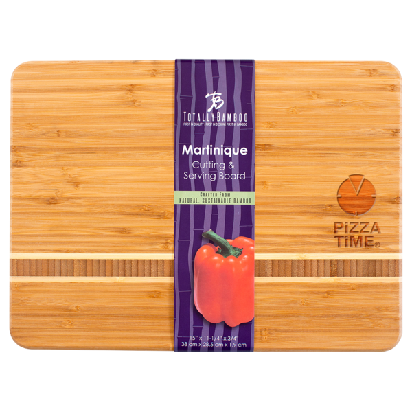 15" x 11" Martinique Bamboo Serving & Cutting Board Product Image