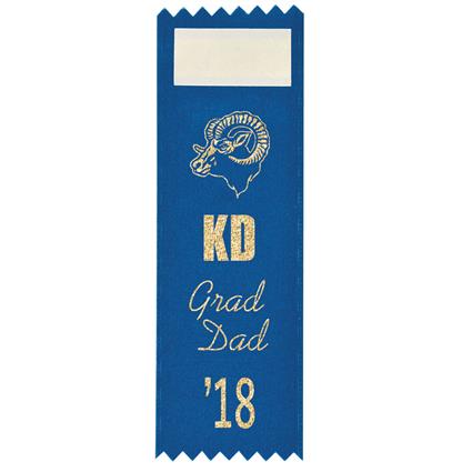 Pinked Ribbon - 1.625" x 6.5" Product Image