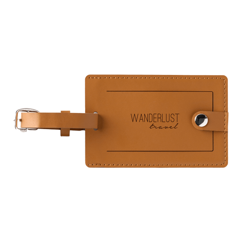 Bio Leather Luggage Tag Product Image
