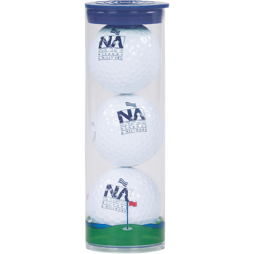 3 Ball Tall Tube w/ Wilson® Ultra Golf Balls Product Image