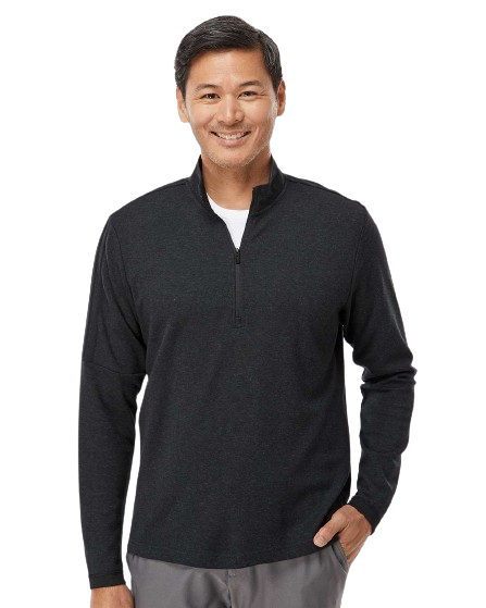 adidas 3-Stripes Quarter-Zip Sweater Product Image