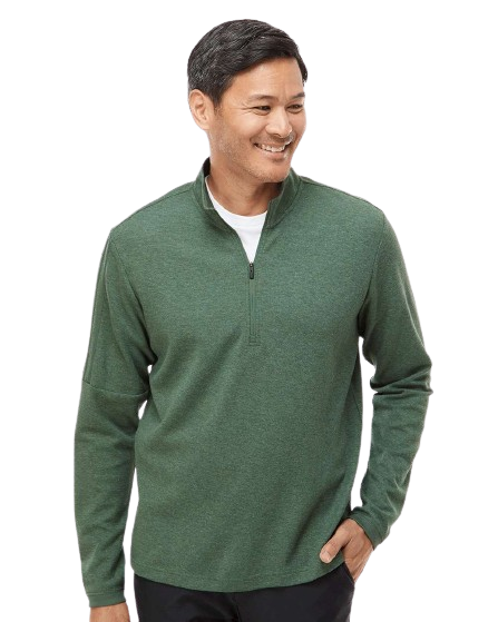 adidas 3-Stripes Quarter-Zip Sweater Product Image