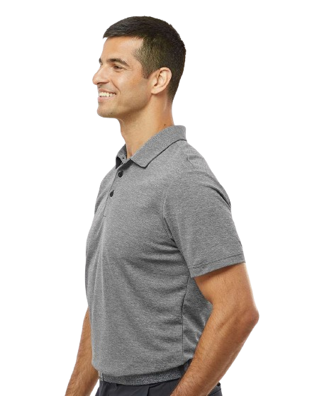 adidas Heathered Polo Product Image