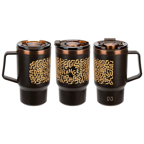 NAYAD® Cortado Coffee Grounds/Recycled Polypropylene Mug - 16 oz. Product Image