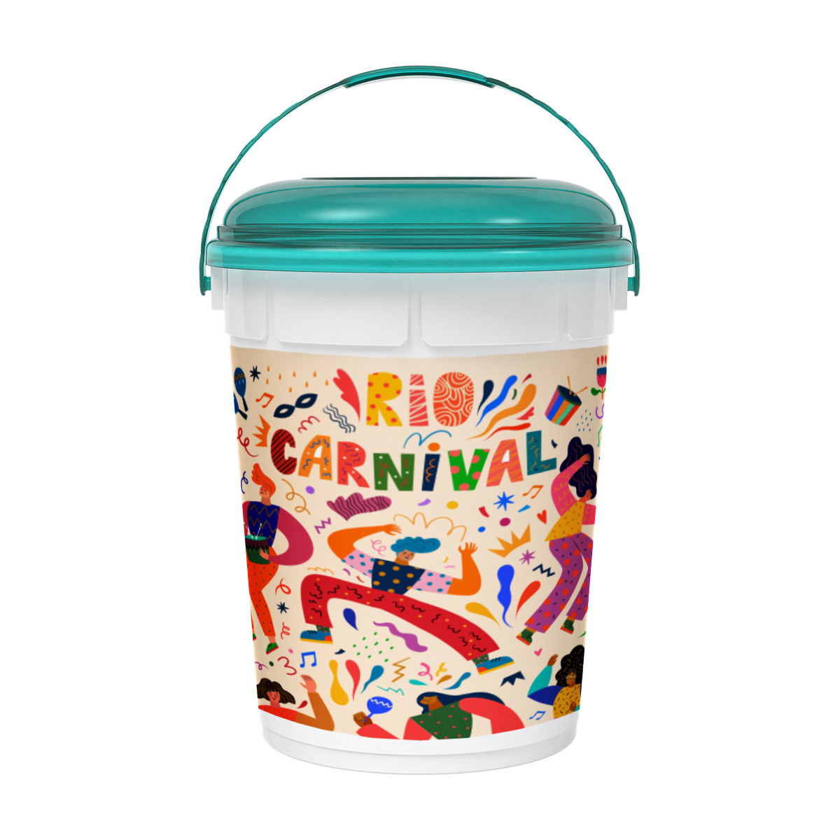 Full Color USA Made Bucket - 64 oz. Product Image