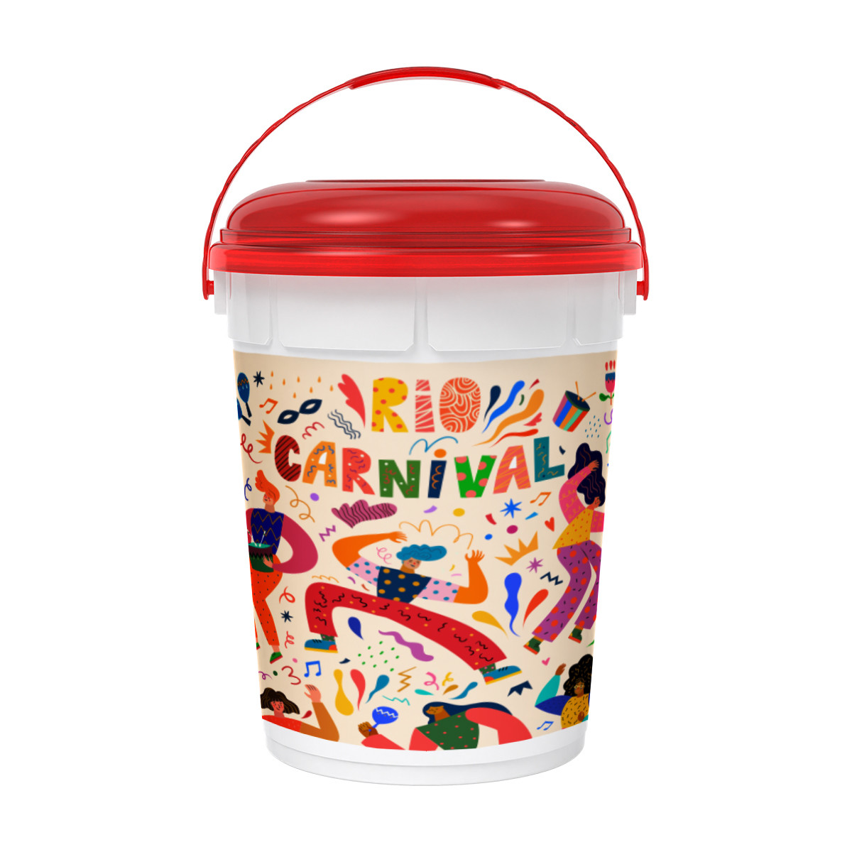 Full Color USA Made Bucket - 64 oz. Product Image