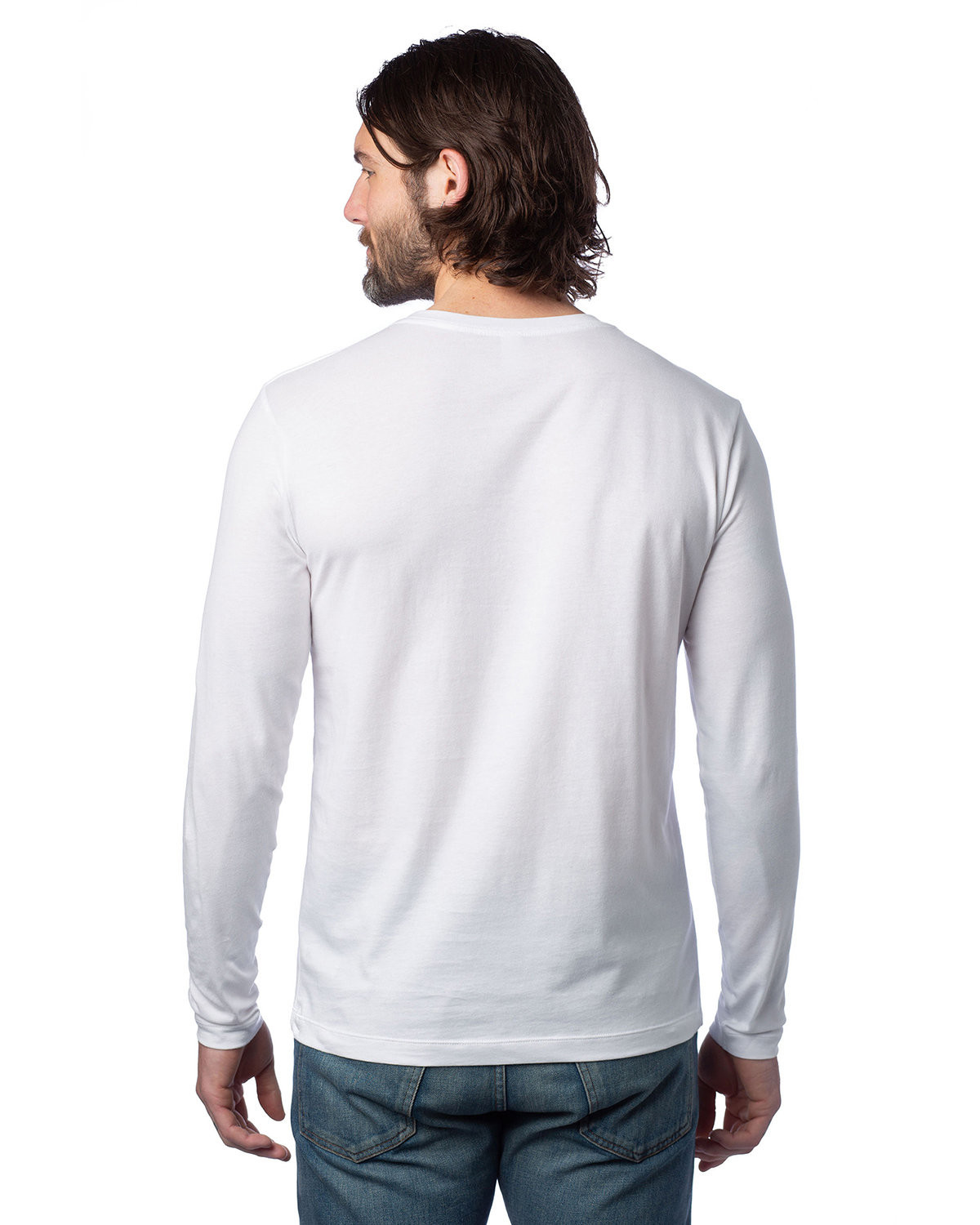 Alternative Unisex Long-Sleeve Go-To-Tee T-Shirt Product Image