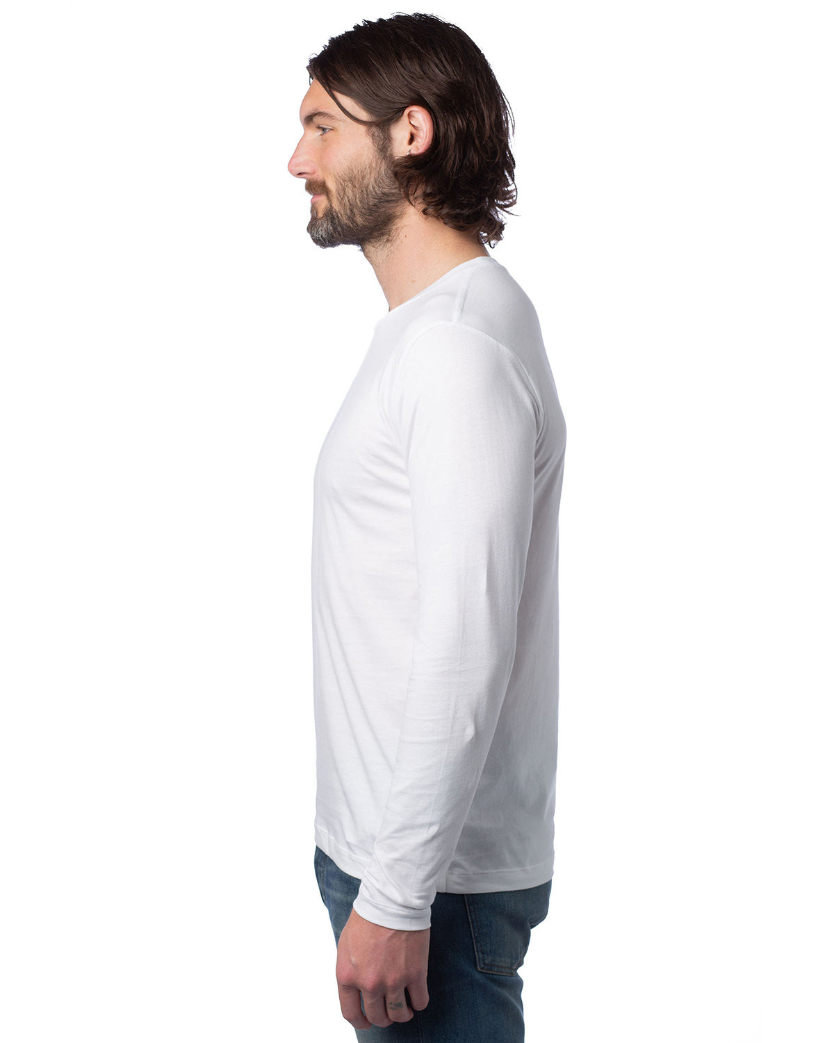 Alternative Unisex Long-Sleeve Go-To-Tee T-Shirt Product Image