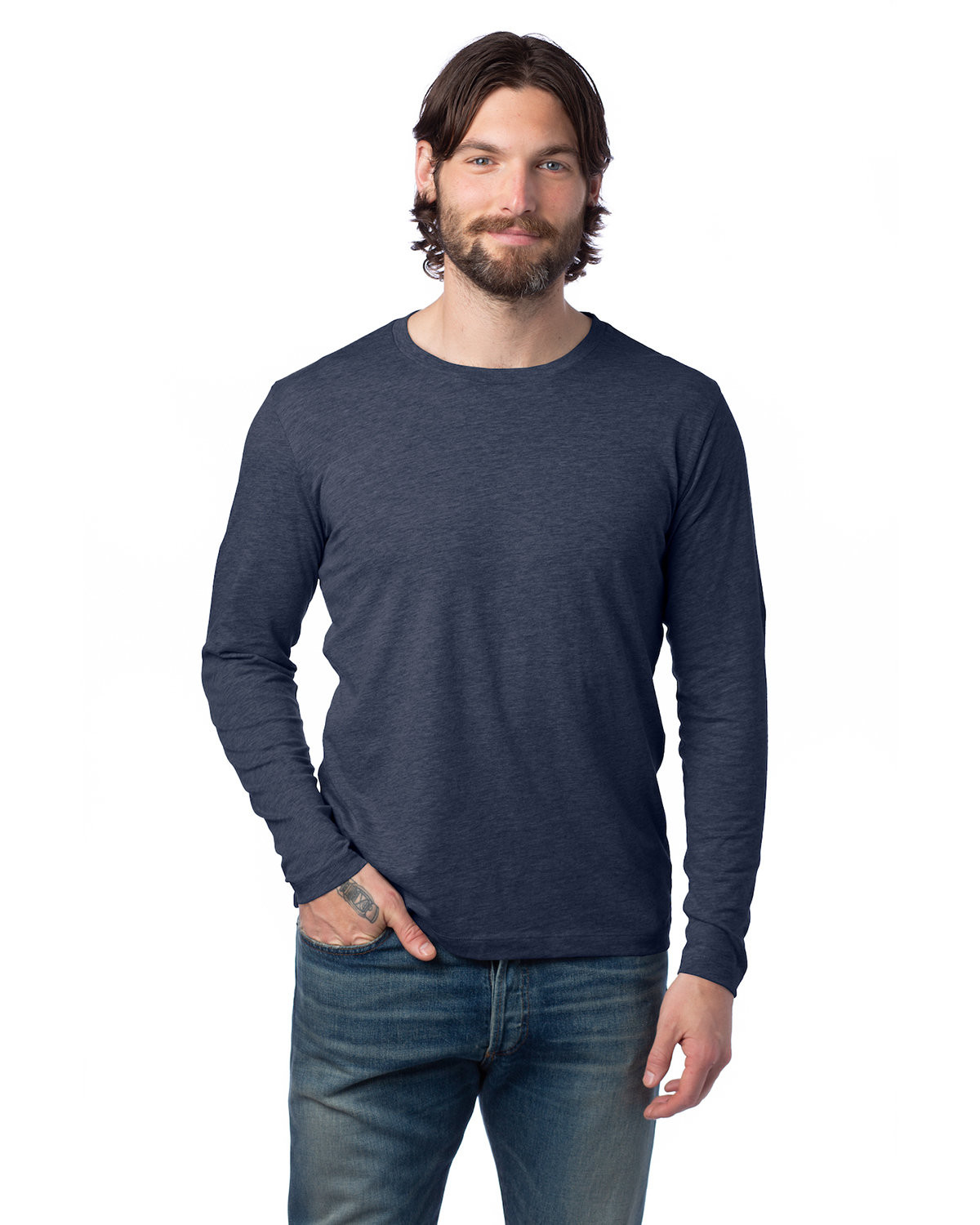 Alternative Unisex Long-Sleeve Go-To T-Shirt Product Image