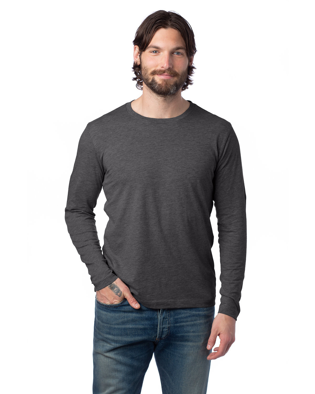 Alternative Unisex Long-Sleeve Go-To T-Shirt Product Image