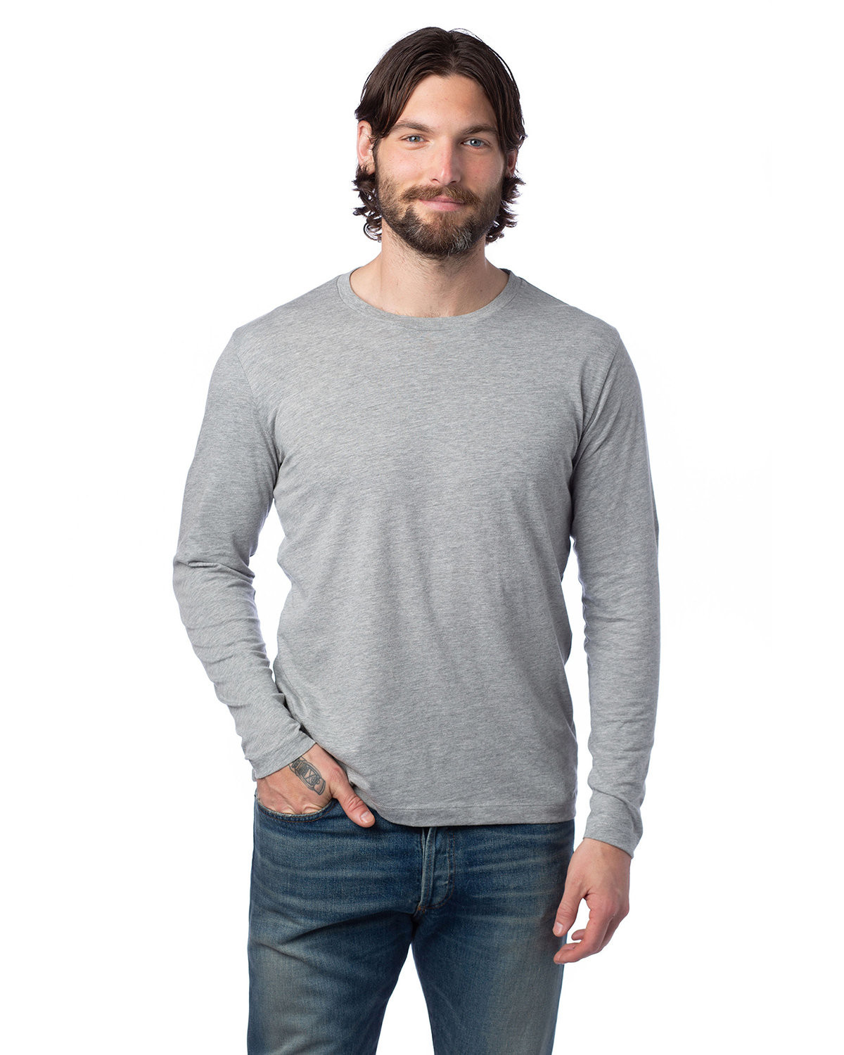 Alternative Unisex Long-Sleeve Go-To T-Shirt Product Image