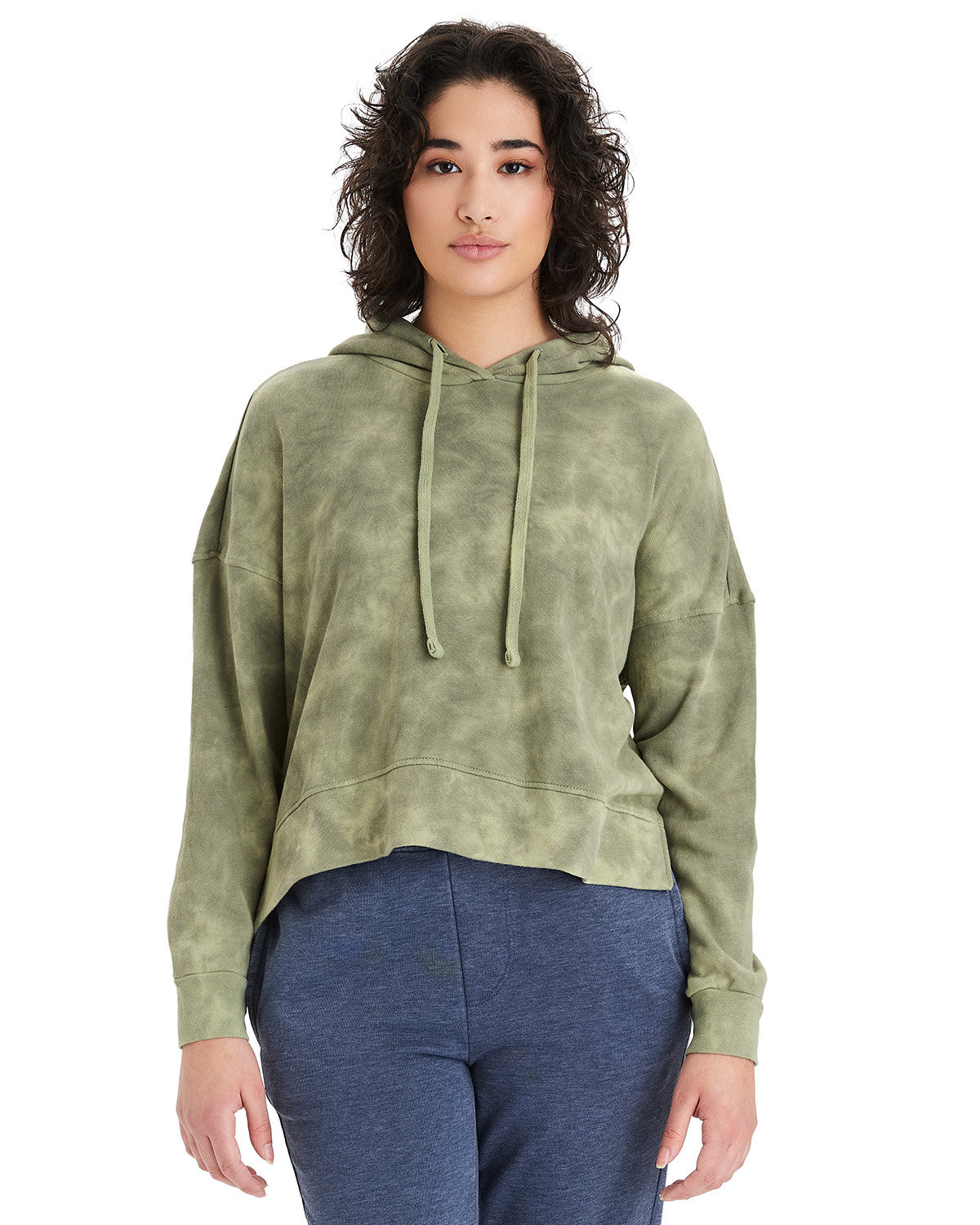 Alternative Women's Washed Terry Studio Hooded Sweatshirt Product Image