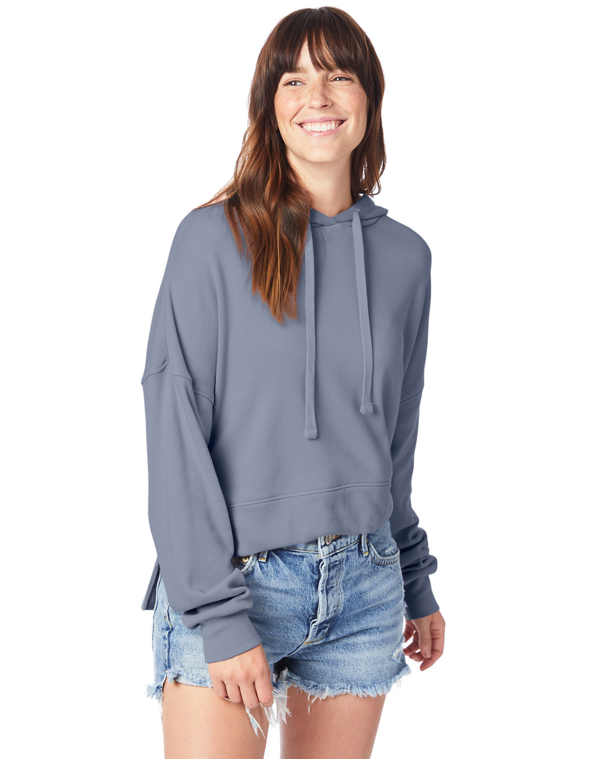 Alternative Women's Washed Terry Studio Hooded Sweatshirt Product Image