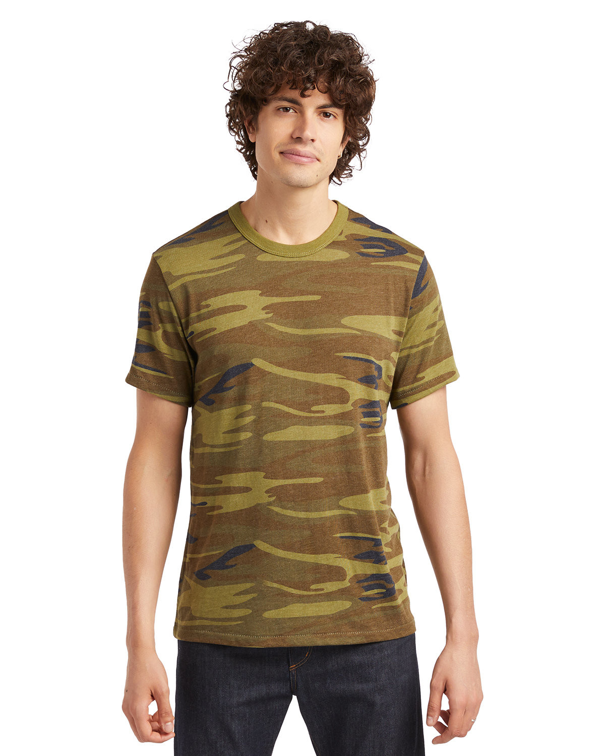 Alternative Unisex Printed Keeper Vintage Jersey Crew T-Shirt Product Image