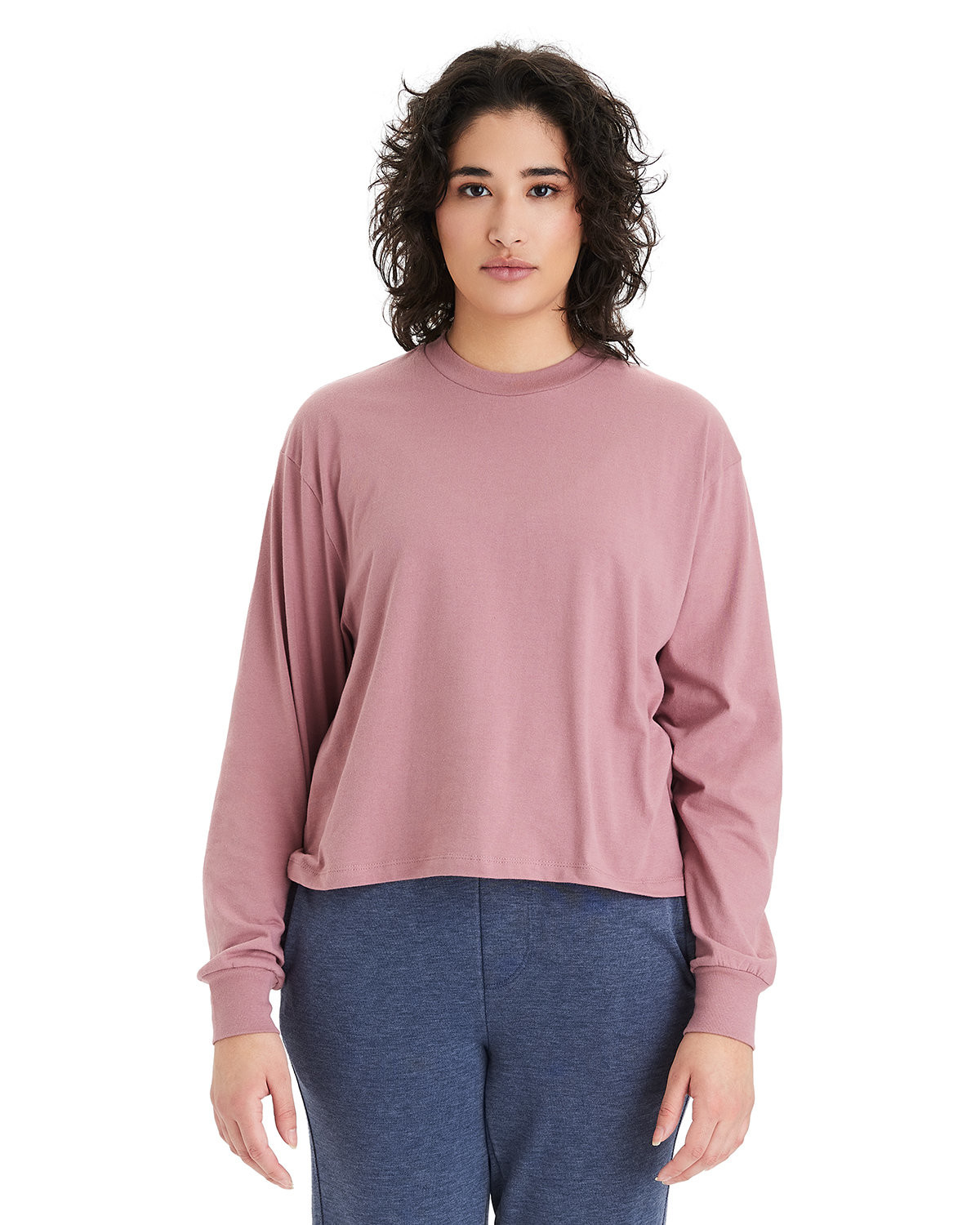 Alternative Women's Main Stage Long-Sleeve Cropped T-Shirt Product Image