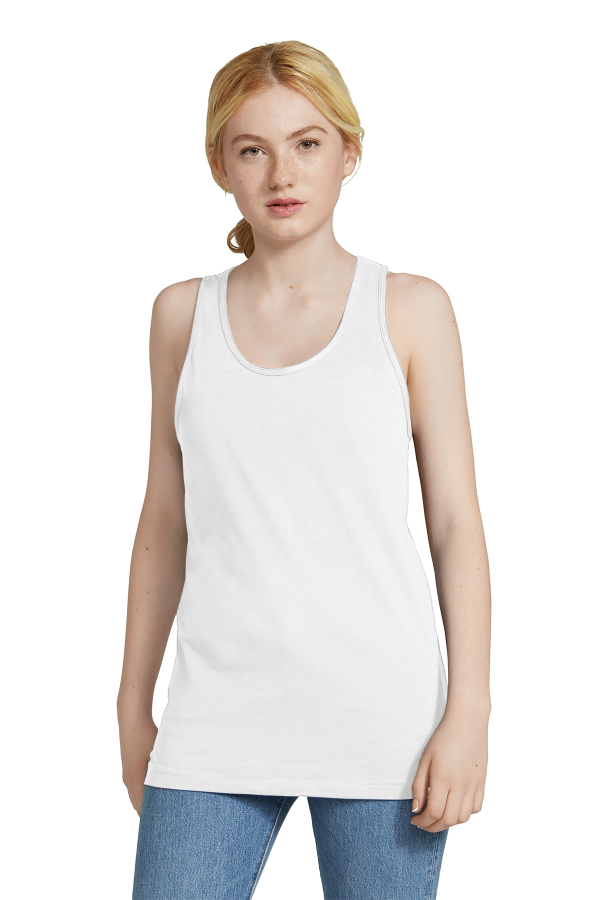 American Apparel Fine Jersey Unisex Tank Product Image