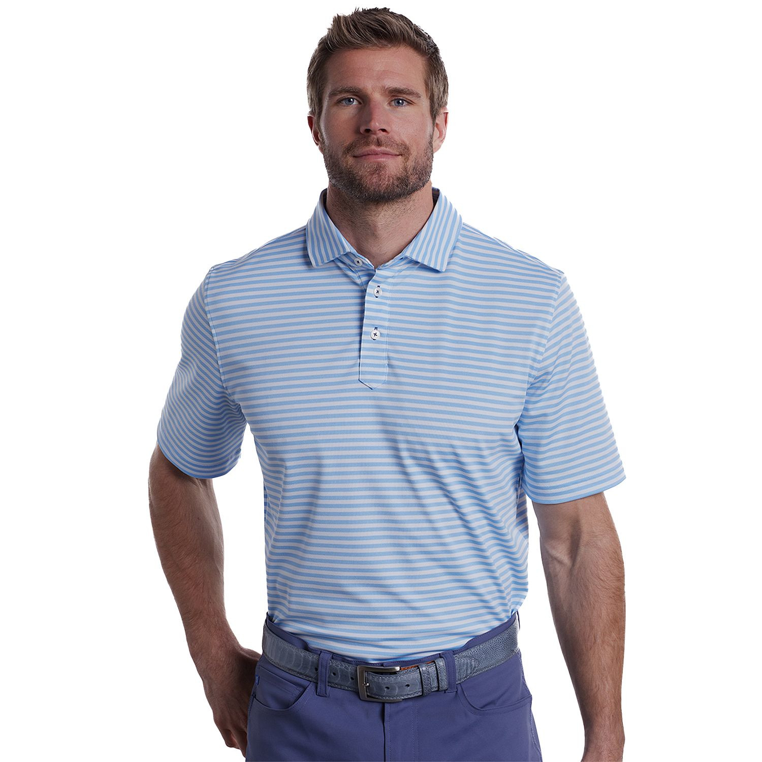 STITCH® Men's Club Stripe Polo Shirt Product Image