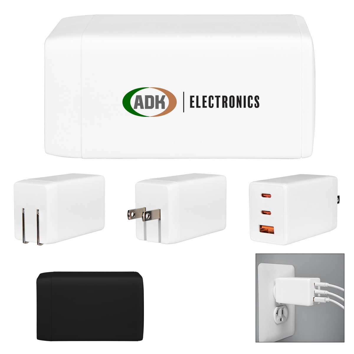 65W Power Cube Wall Adapter Product Image