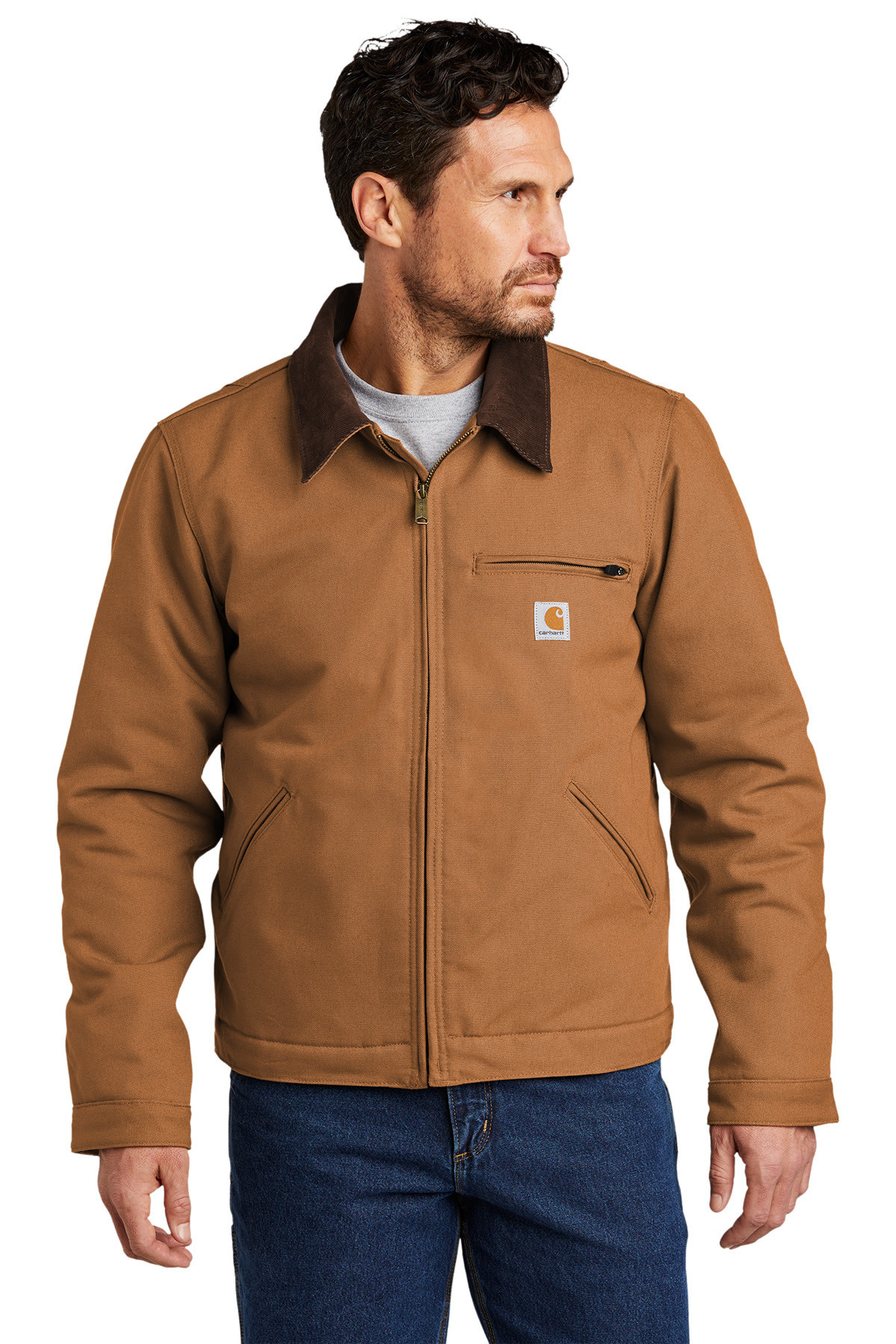 Carhartt® Tall Duck Detroit Jacket Product Image