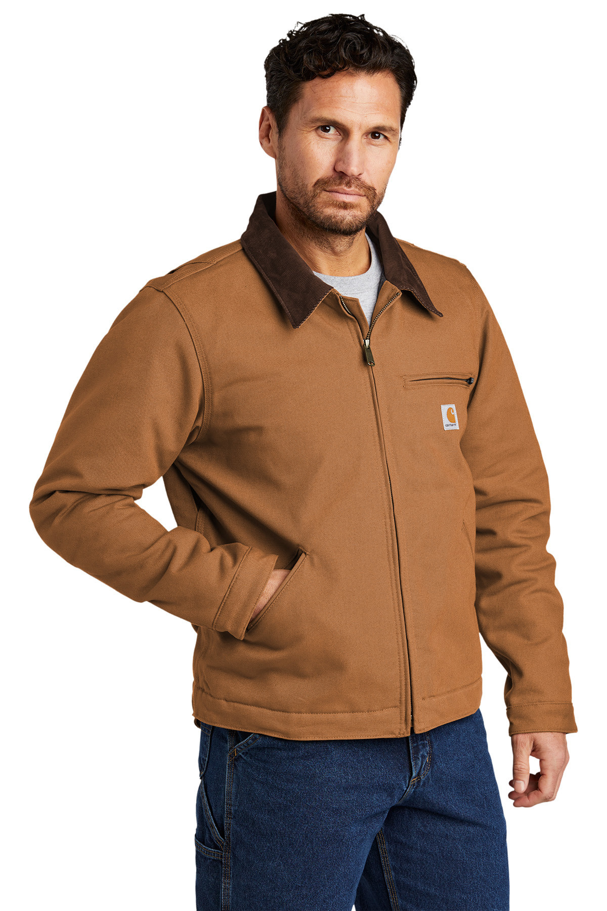 Carhartt® Tall Duck Detroit Jacket Product Image