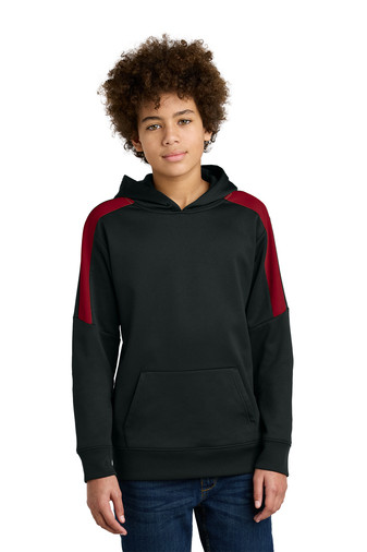 Sport-Tek Youth Sport-Wick® Fleece United Pullover Hoodie Product Image
