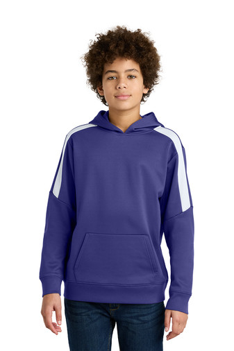 Sport-Tek Youth Sport-Wick® Fleece United Pullover Hoodie Product Image