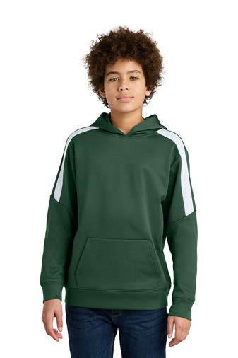 Sport-Tek Youth Sport-Wick® Fleece United Pullover Hoodie Product Image