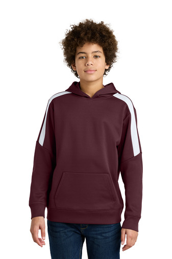 Sport-Tek Youth Sport-Wick® Fleece United Pullover Hoodie Product Image