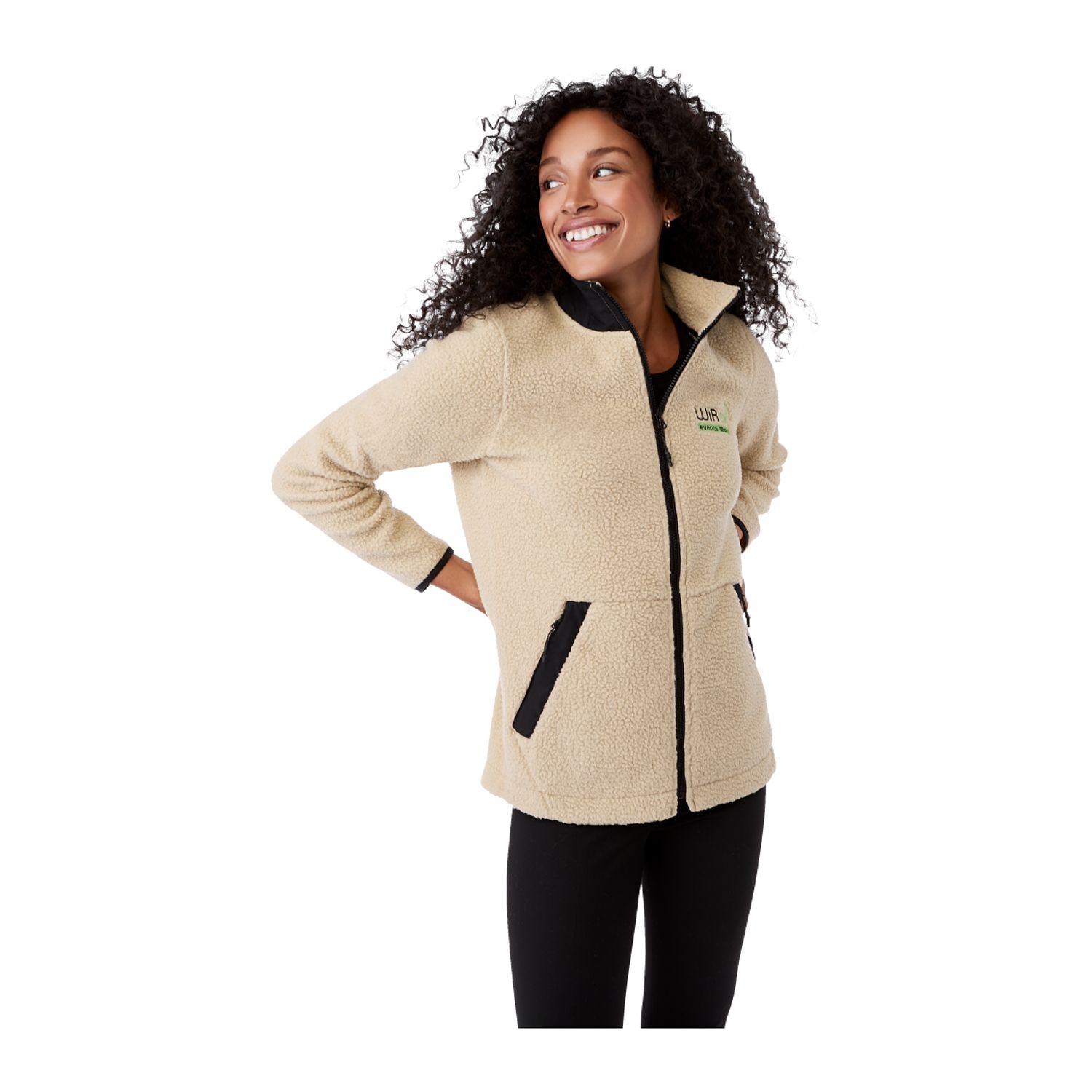 Women's Kahuzi Eco Full Zip Sherpa Fleece Jacket Product Image
