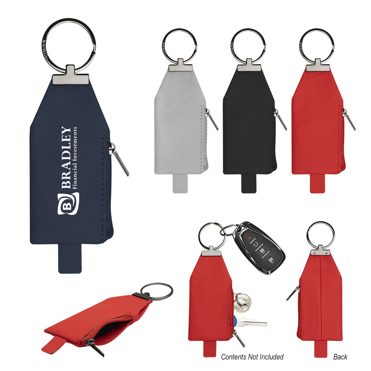 Harley Leatherette Pouch Key Tag Product Image