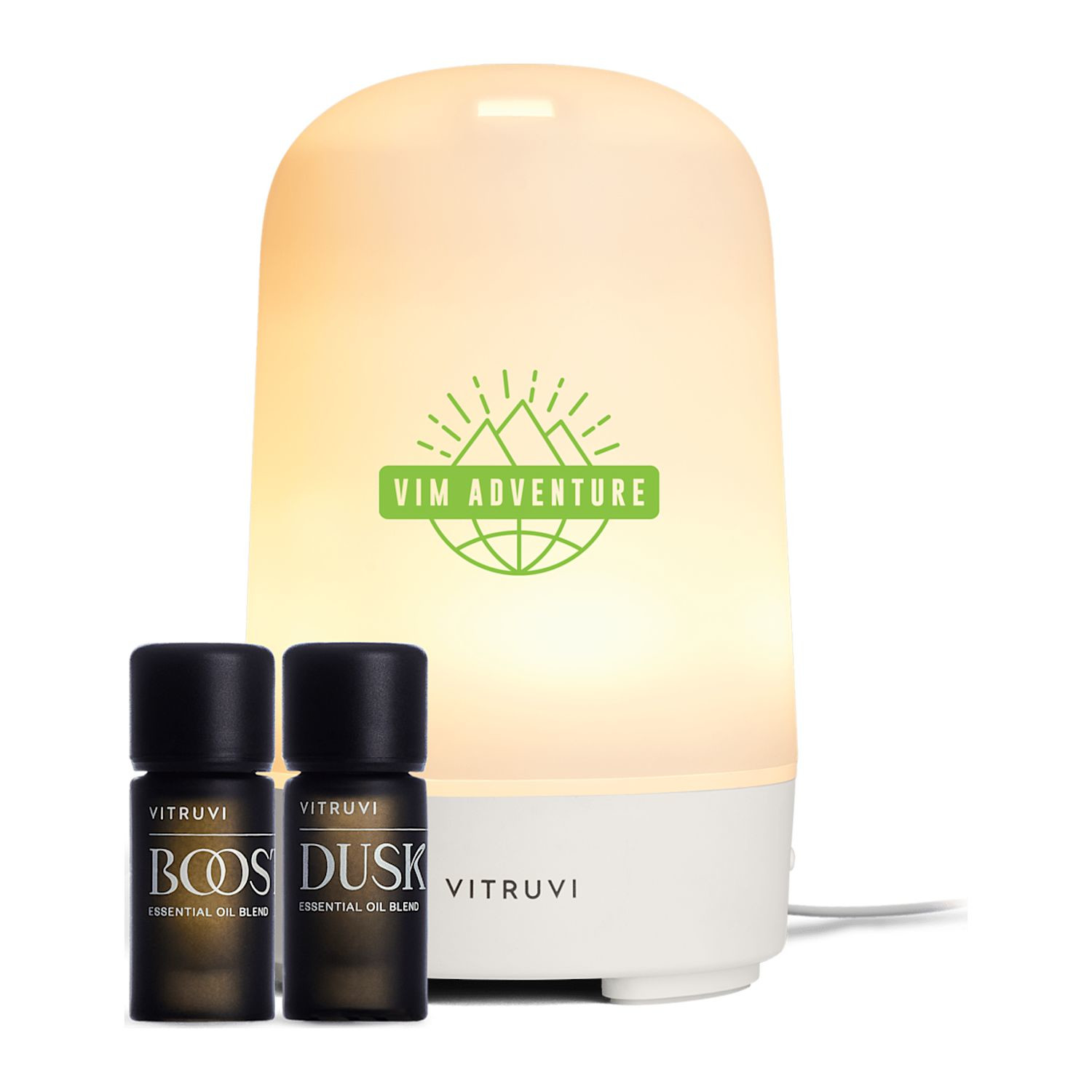 Vitruvi Glow Diffuser and Essential Oils Bundle Set Product Image