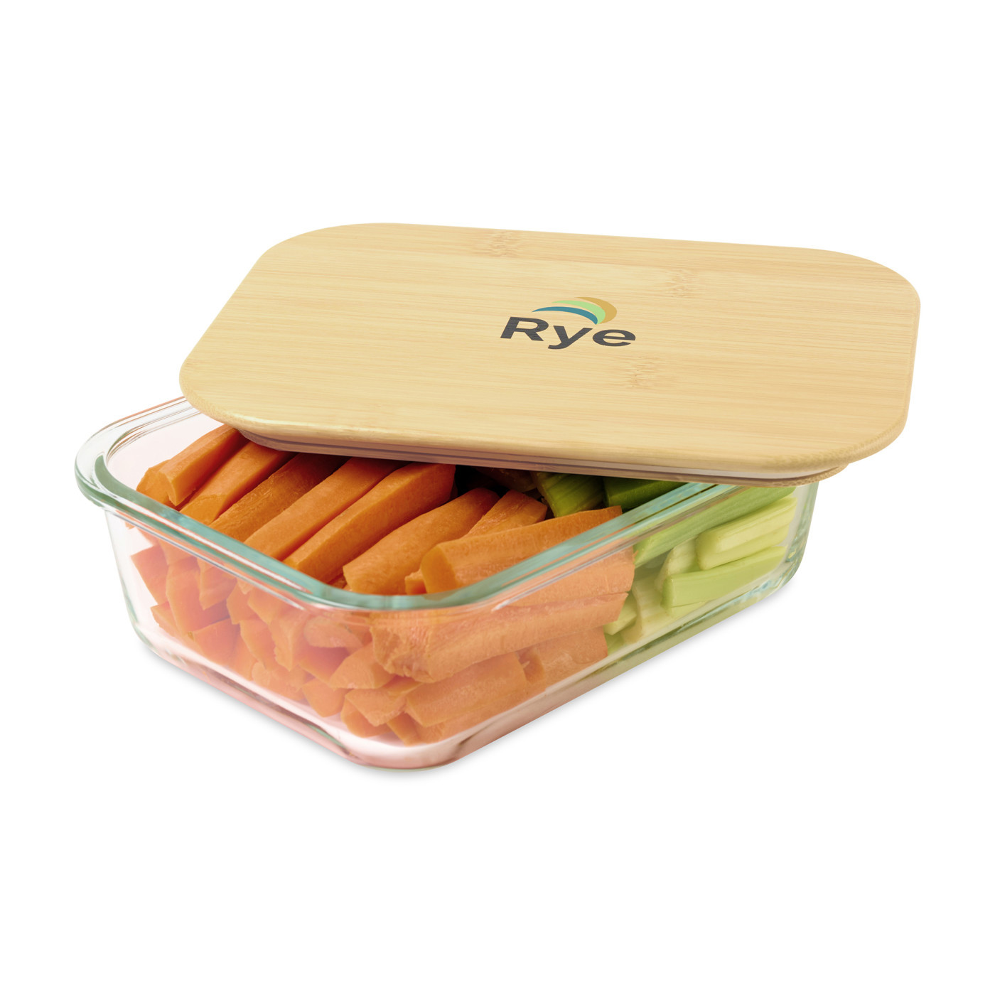 4 Cup Bamboo Food Storage Container Product Image