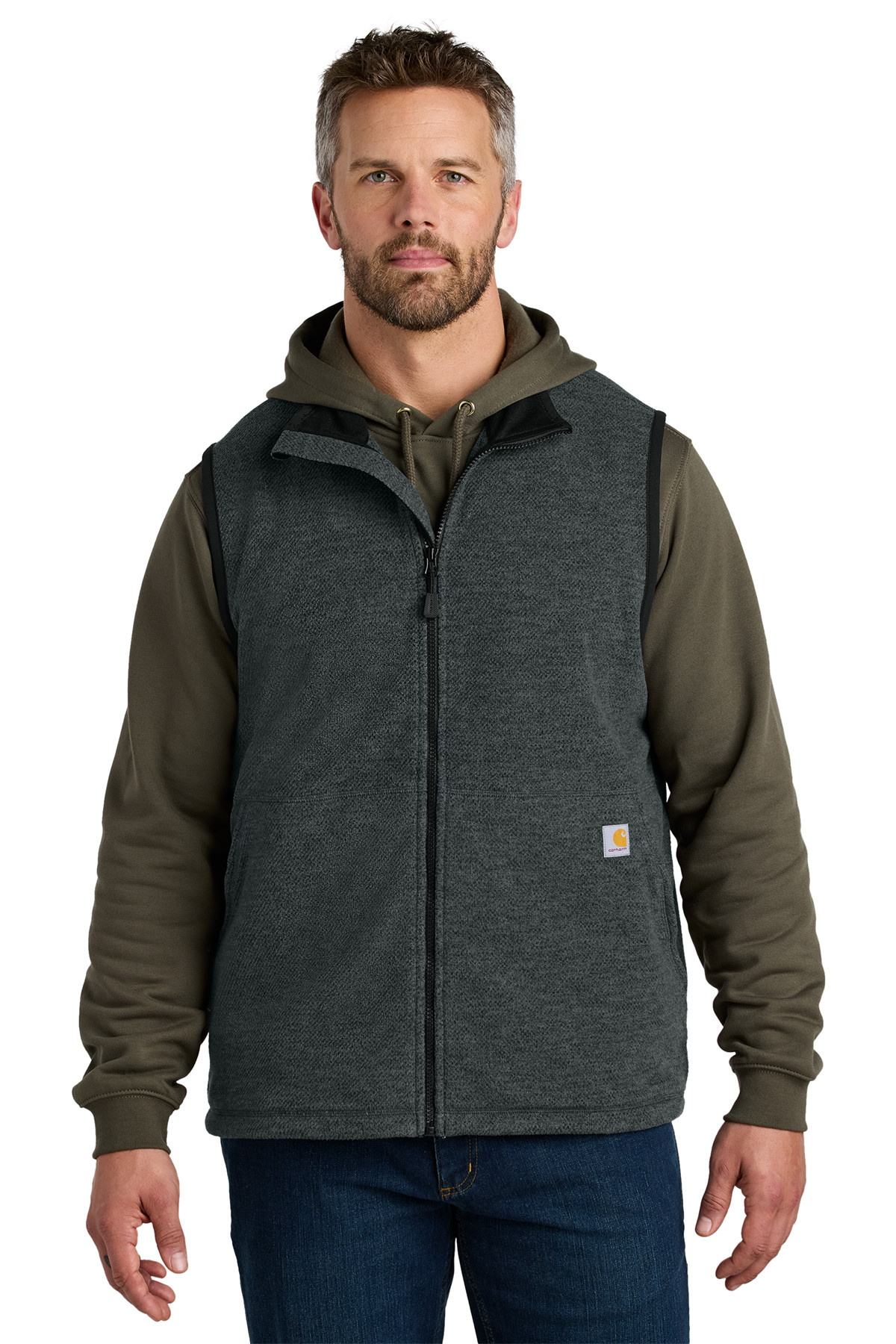 Carhartt® Textured Fleece Vest Product Image