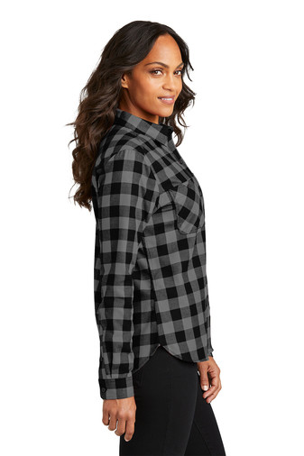 Port Authority Women's Plaid Flannel Shirt Product Image