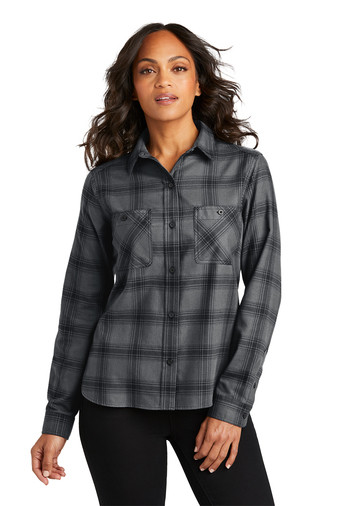Port Authority Women's Plaid Flannel Shirt Product Image