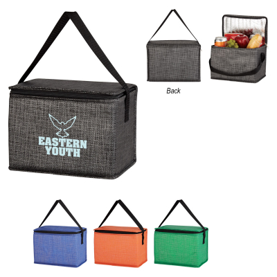 Crosshatch Nonwoven Lunch Bag Product Image