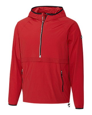 Cutter & Buck® Men's Breaker Hooded Half-Zip Product Image