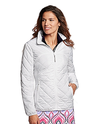 Cutter & Buck® Women's Long Sleeve Light Weight Sandpoint Quilted Jacket Product Image