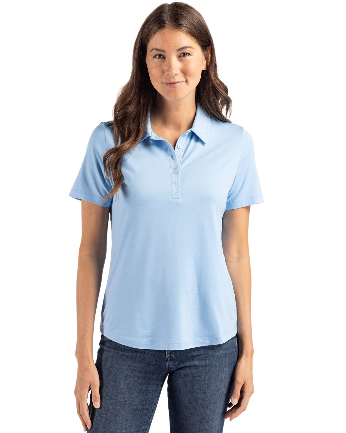 Cutter & Buck® Women's Coastline Epic Comfort Eco Recycled Polo Product Image