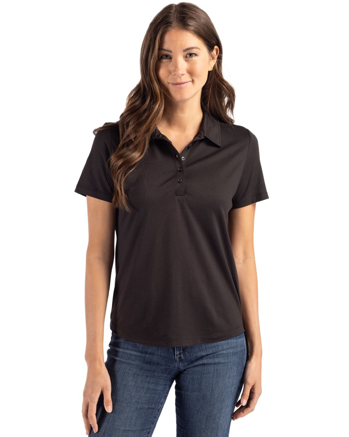 Cutter & Buck® Women's Coastline Epic Comfort Eco Recycled Polo Product Image