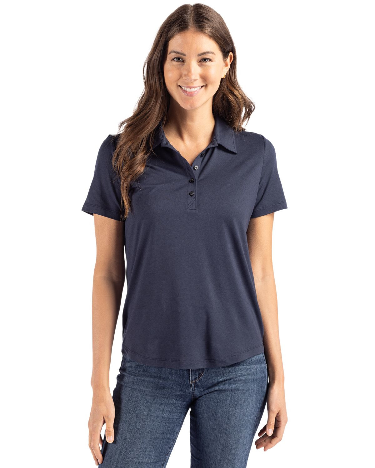 Cutter & Buck® Women's Coastline Epic Comfort Eco Recycled Polo Product Image