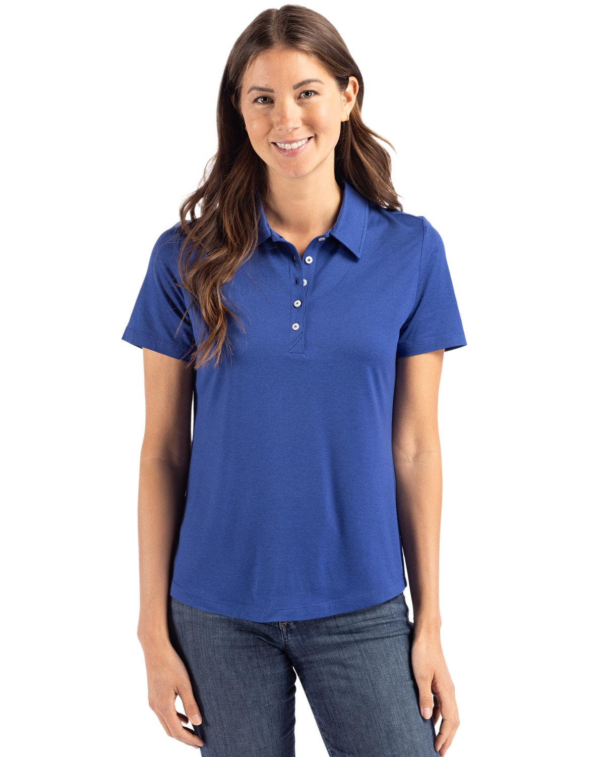 Cutter & Buck® Women's Coastline Epic Comfort Eco Recycled Polo Product Image