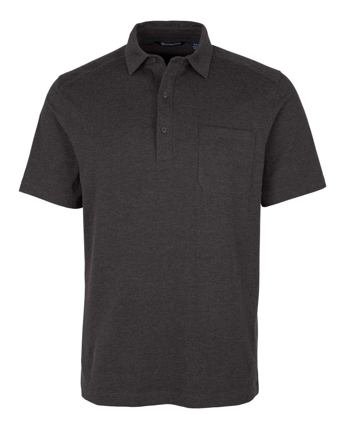 Cutter & Buck® Men's Advantage Tri-Blend Jersey Pocket Polo Product Image