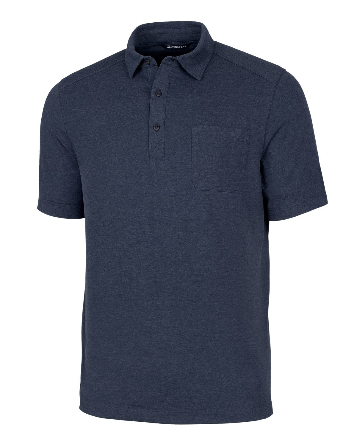 Cutter & Buck® Men's Advantage Tri-Blend Jersey Pocket Polo Product Image