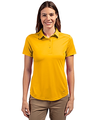 Cutter & Buck® Women's Prospect Eco Textured Stretch Recycled Short Sleeve Polo Product Image
