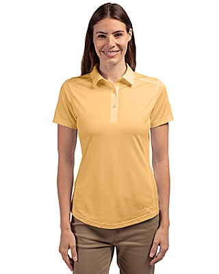 Cutter & Buck® Women's Prospect Eco Textured Stretch Recycled Short Sleeve Polo Product Image