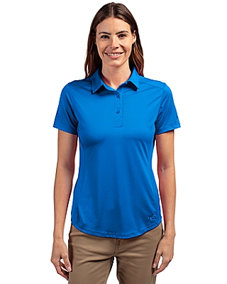 Cutter & Buck® Women's Prospect Eco Textured Stretch Recycled Short Sleeve Polo Product Image