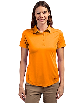 Cutter & Buck® Women's Prospect Eco Textured Stretch Recycled Short Sleeve Polo Product Image