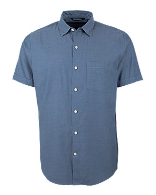 Cutter & Buck® Men's Windward Twill Short Sleeve Shirt Product Image